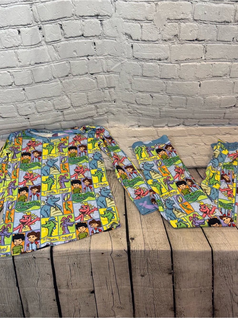 Minky Dreamers Dragon Tales Bamboo 2 Piece Pajama Set